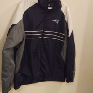 NFL Reebok Patriots Windbreaker Men's Size L